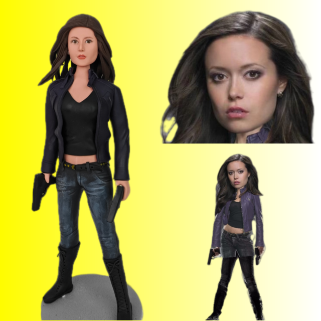 【オーダーメイド】 人形作り 写真入りフィギュア 女性、彼女、妻、旦那、誕生日、記念日、手作りプレゼント