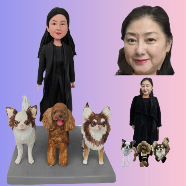 【オーダーメイド】 写真 フィギュア 写真から作るマイフィギュア 女性、彼女、妻、旦那、誕生日、記念日、手作りプレゼント