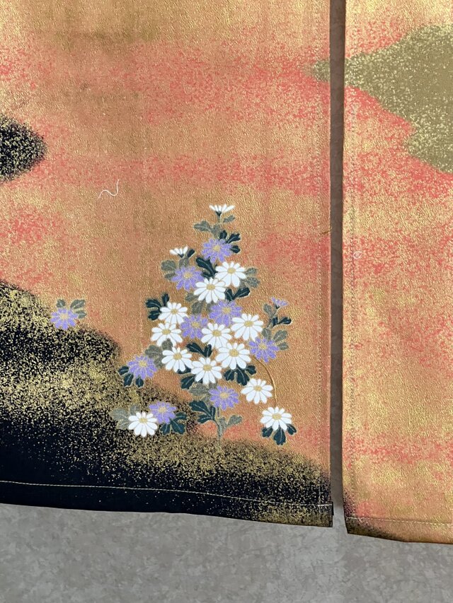 時代風景画、着物リメイク暖簾横〜112-丈〜96! | iichi 日々の