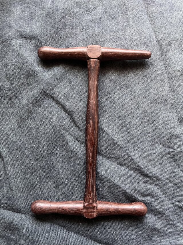 二ディノディ・小かかし 縞黒檀