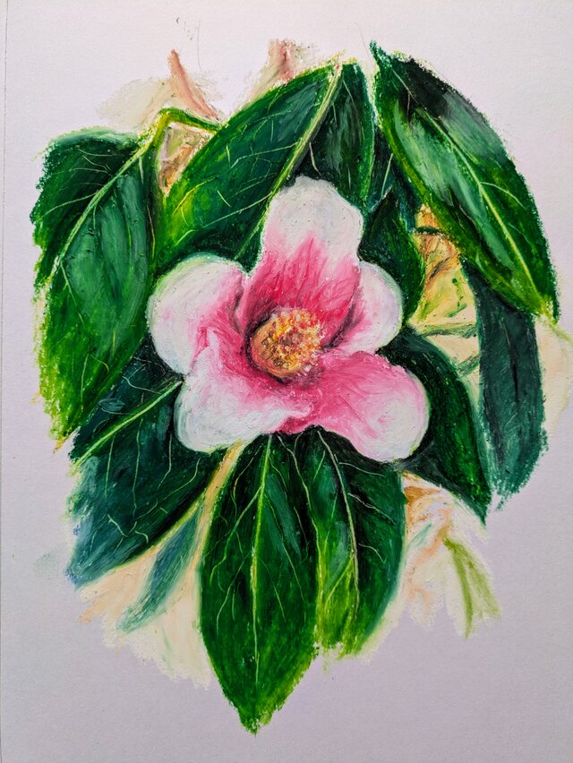 抽象的なクレヨン画 花のデザイン 抽象的なクレヨン画 花のデザイン 60092612-wax-crayons-wax-