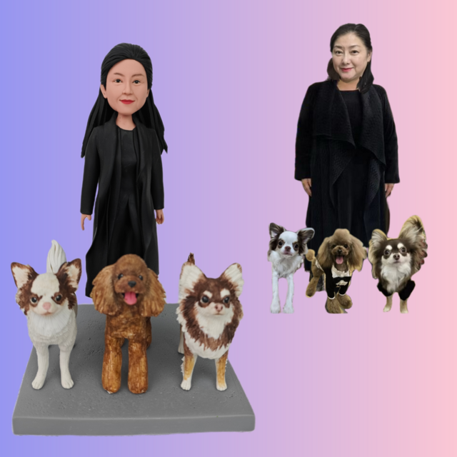 【オーダーメイド】 写真 フィギュア 写真 オリジナル フィギュア 女性、彼女、妻、旦那、誕生日、記念日、手作りプレゼント