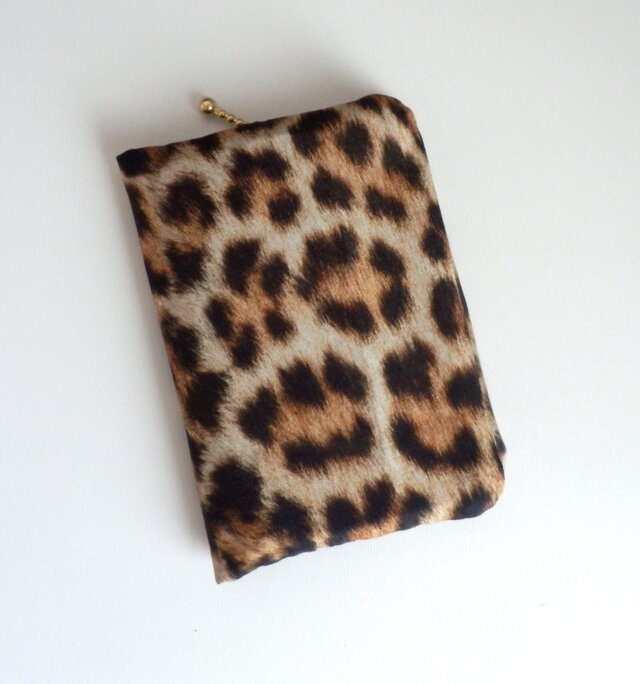 障害者手帳・タクシー券ケース 　アニマル柄