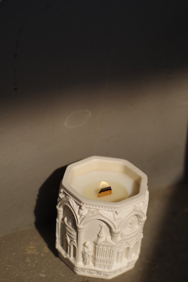 やさしい記憶の灯～木芯の音がやさしく響く、街並みキャンドル（ジェス