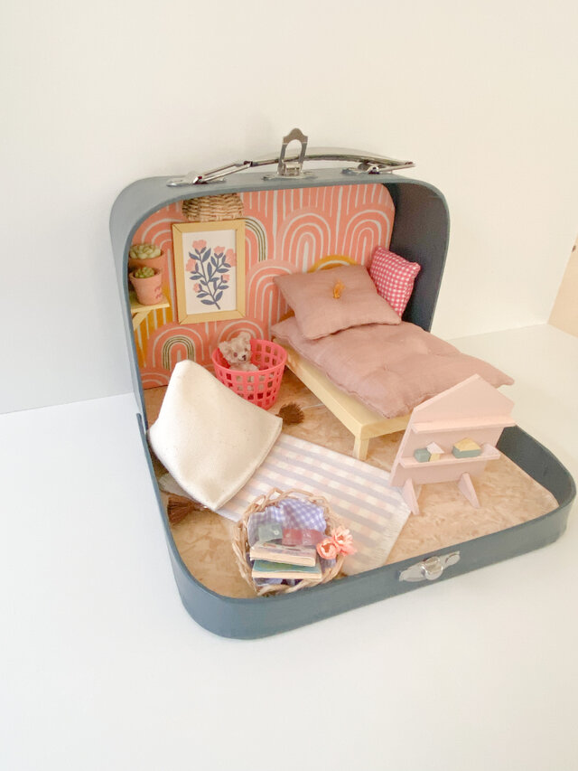 ニュアンスカラーなインテリアのトランクハウス〜blueberry〜