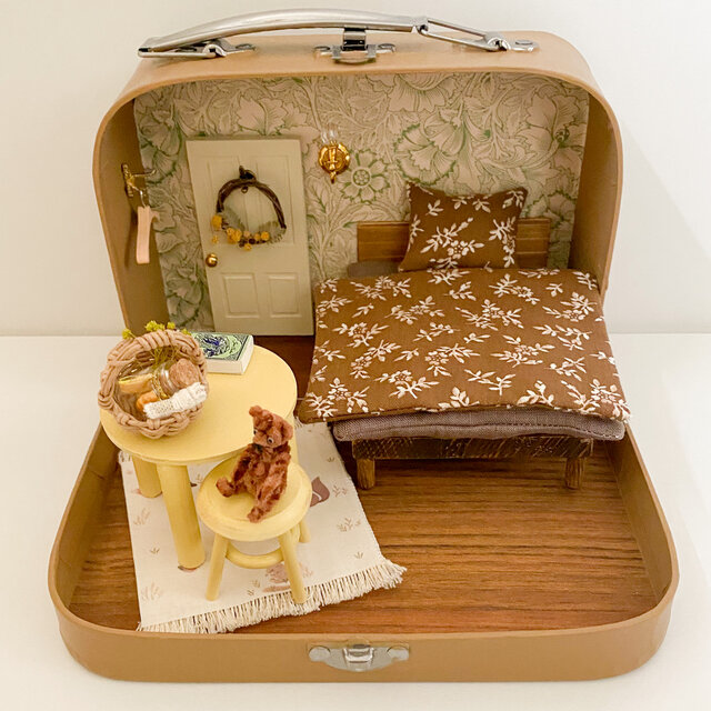 ニュアンスカラーなインテリアのトランクハウス〜brown〜