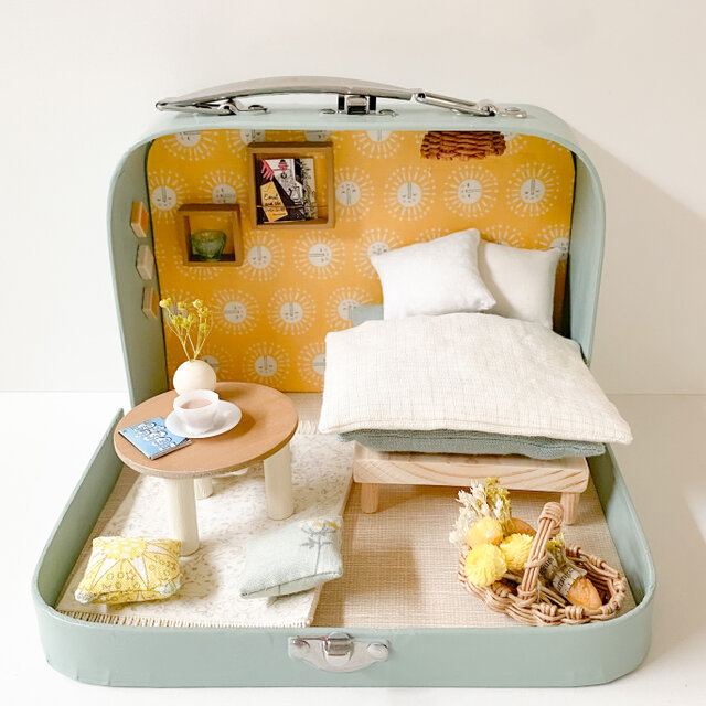 ニュアンスカラーなインテリアのトランクハウス〜pistachio green〜