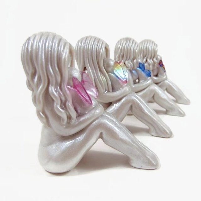 受注生産 母 ベイビー 天使 メモリアルギフト 子供の喪失 記念品 虹の橋 供養 思い出 形見入れ お悔やみ 故人 置物