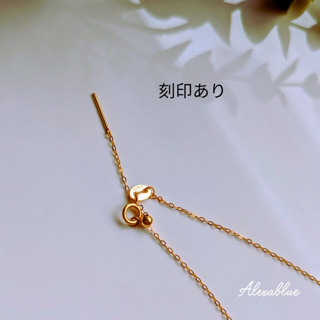 Aqua Necklace — シルバー925 小粒アクアマリンネックレス 天然石
