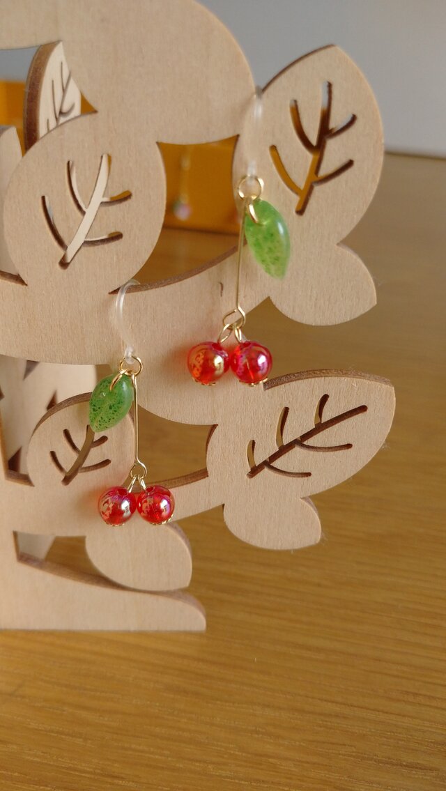 さくらんぼのピアスorイヤリング