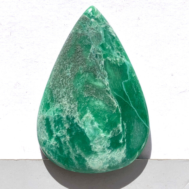 バリサイト[38] 42x28mm 43Cts　天然石 ルース／カボション