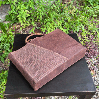 柿渋染めビッグバッグ25043