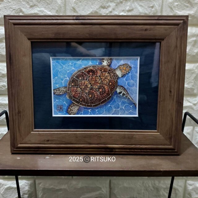 原画 1点もの ボールペン画 日本人作家 色鉛筆画 絵画 絵 アート