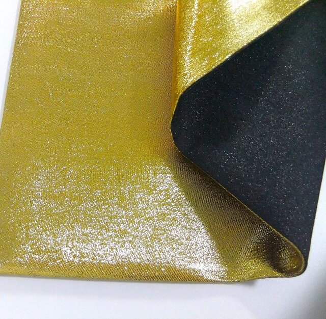 16)2329】27×52cm/金糸織物/テーブルセンター/帯リメイク/日本製