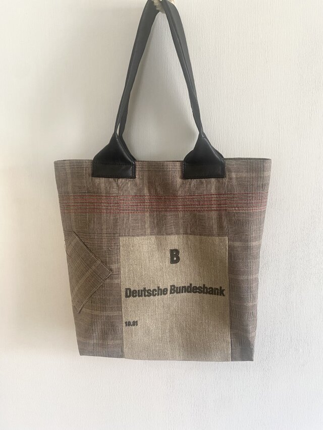 totebag /ヴィンテージファブリックのパッチワークトートバッグ■tf-379a