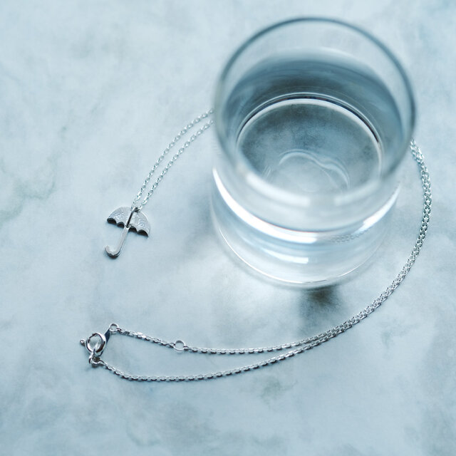 傘 ネックレス シルバー925 | iichi 日々の暮らしを心地よくする