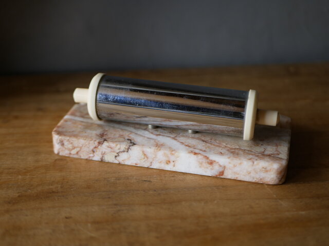 フランスアンティーク ヴィンテージ 卓上カレンダー フランス語 大理石 大理石の万年カレンダー フランス語 アンティークカレンダー