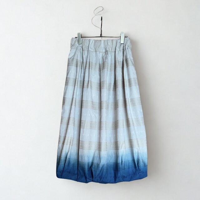 藍染 バルーンスカート