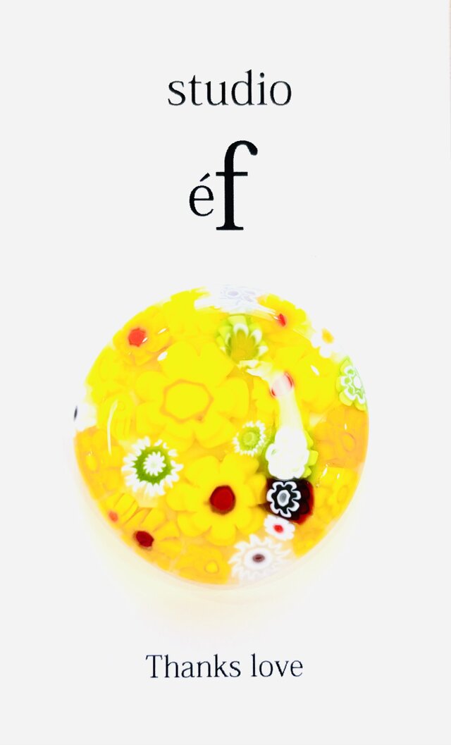 ⛳️ガラスミルフィオリ：磁石付き