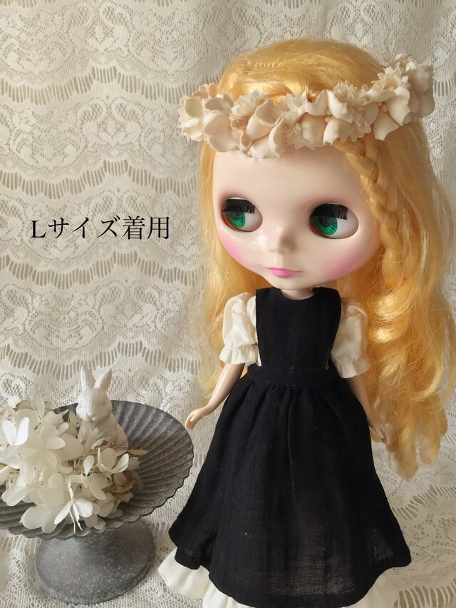 ドール用染め花の花冠（アンティークホワイト） | iichi 日々の暮らし