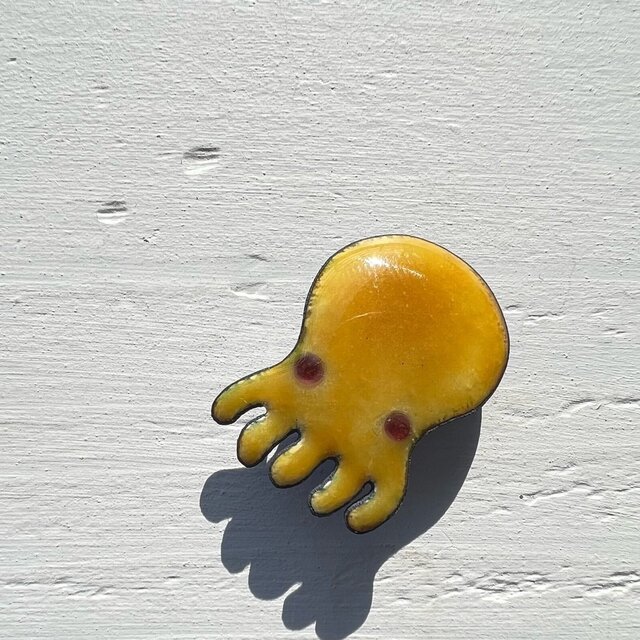 【10%off】帯留 『金タコ』 SHIPPO