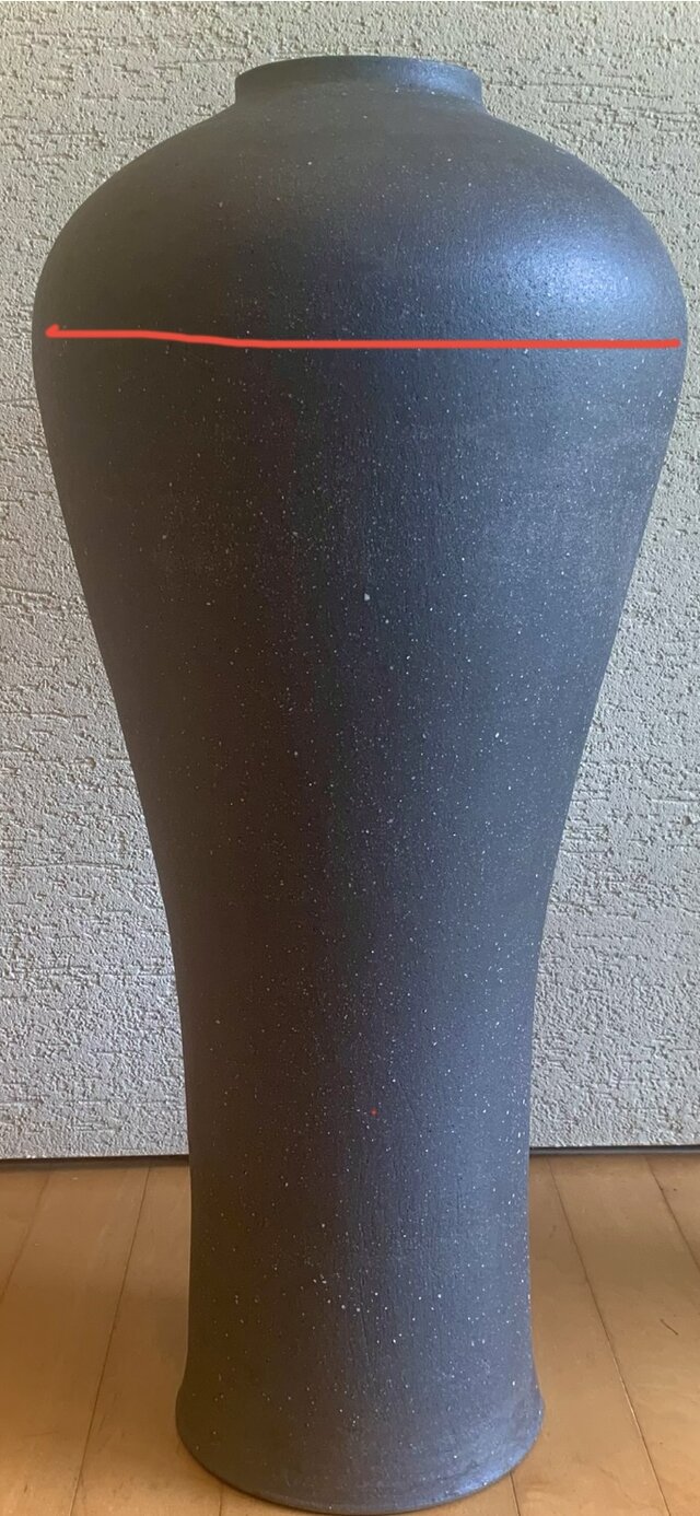 奥能登 珠洲焼 黒の円筒形花器 約10cm 奥能登 珠洲焼 黒の円筒形花器 約10cm