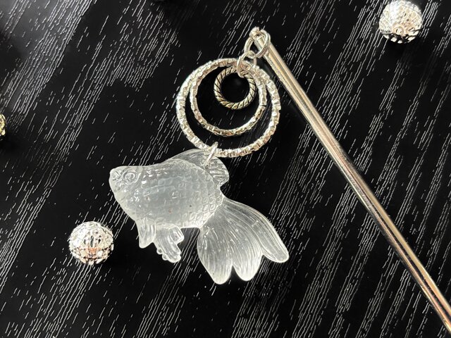 簪 かんざし 京都 チャーム 簪 かんざし 京都 チャーム 簪 #花かんざし #つまみ細工 #うちわ