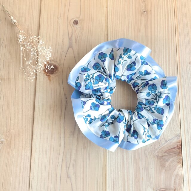 リバティ　サテンリボンシュシュ　＜Ros＞(ロス)