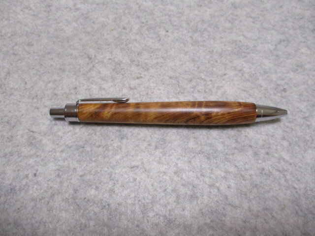 屋久杉 光明杢 蜜蠟ワックス仕上げ 木軸ボールペン(シャープペンシル