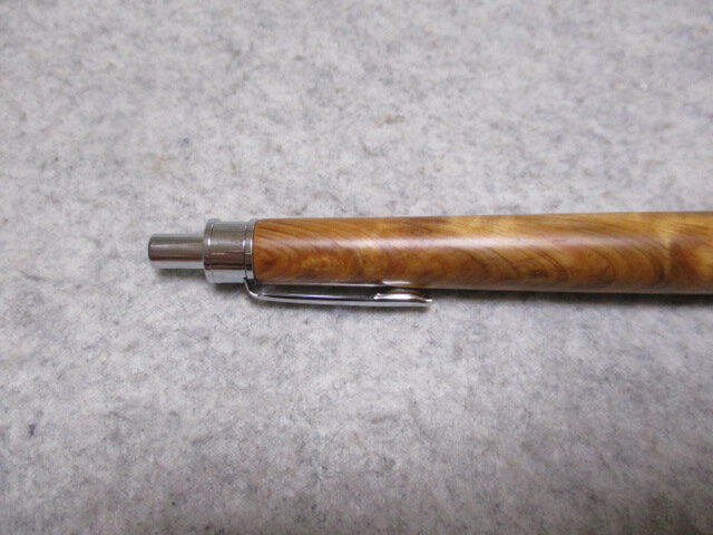 木軸ボールペン　屋久杉　光明杢 屋久杉 光明杢 蜜蠟ワックス仕上げ 木軸ボールペン(シャープペンシル