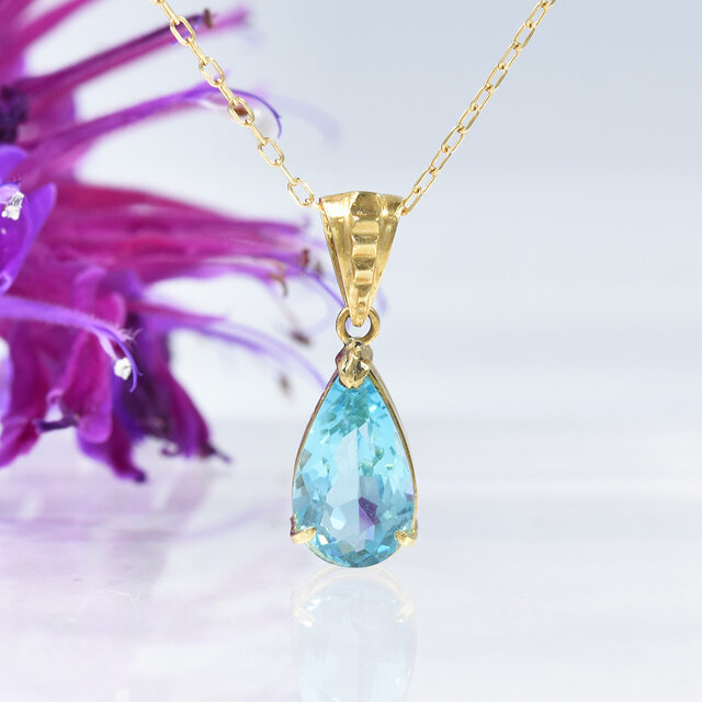 K18 ブルーアパタイト ペンダントトップ CJ070CIBSN