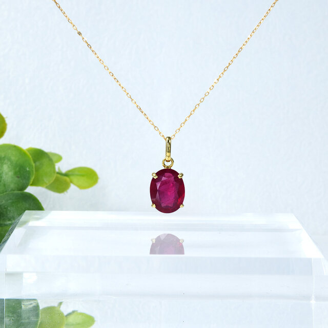 K18 ルビー ペンダントトップ CI010CIBSN | iichi 日々の暮らし