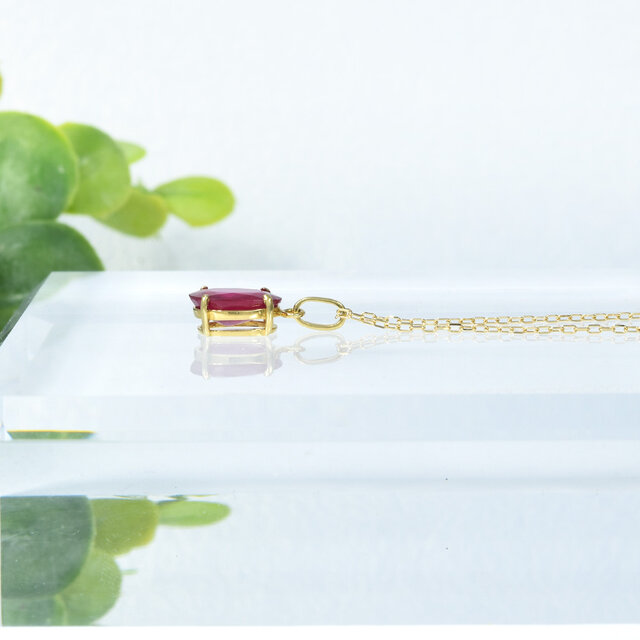 K18 ルビー ペンダントトップ CI010CIBSN | iichi 日々の暮らしを