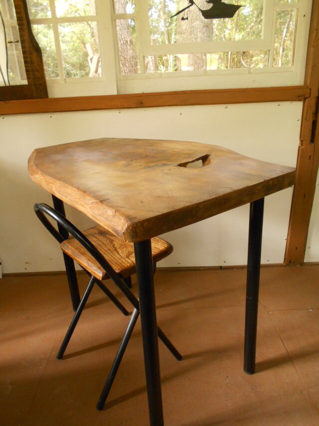 自然形 いちょうの木アイアンテーブルイスセット 07-06 | iichi 日々の