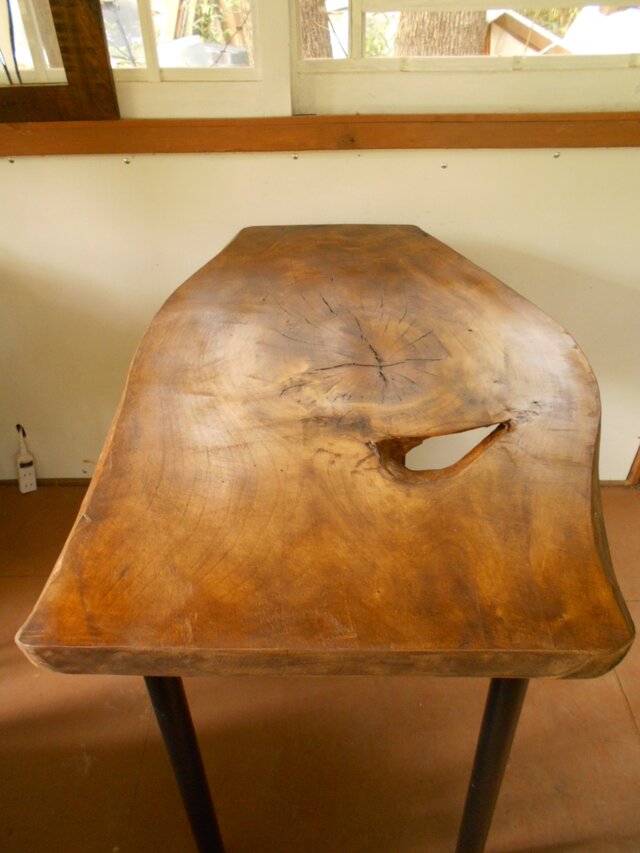 自然形 いちょうの木アイアンテーブルイスセット 07-06 | iichi 日々の