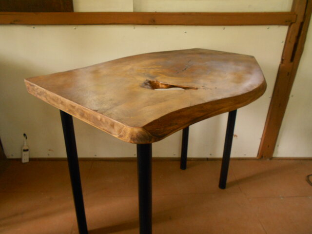 自然形 いちょうの木アイアンテーブルイスセット 07-06 | iichi 日々の