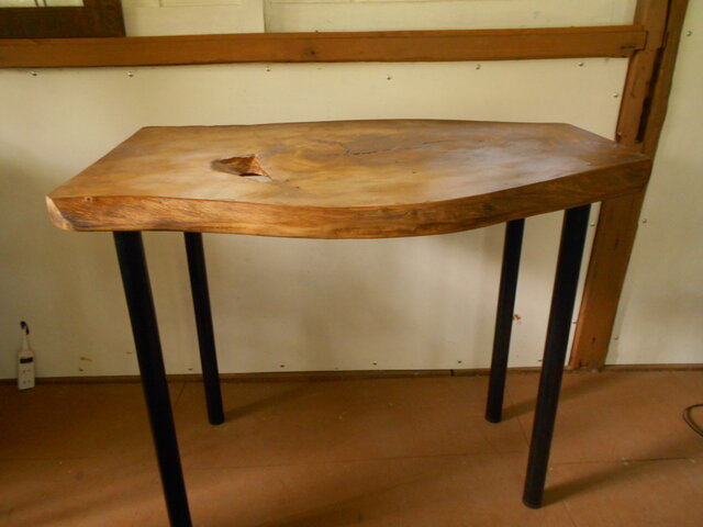 自然形 いちょうの木アイアンテーブルイスセット 07-06 | iichi 日々の