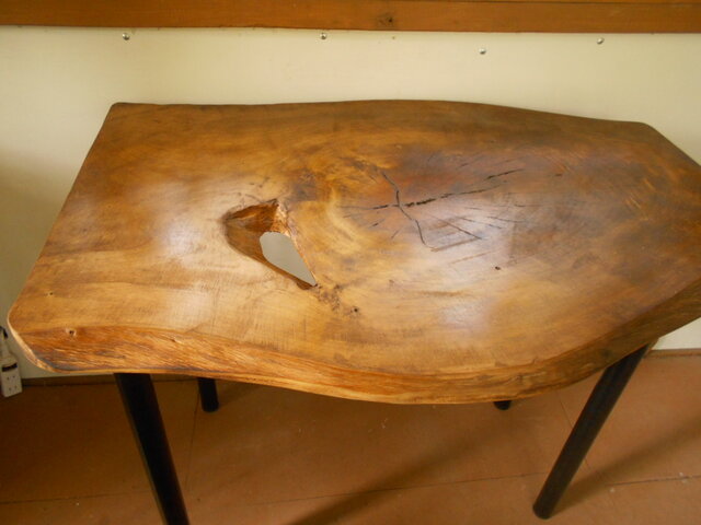 自然形 いちょうの木アイアンテーブルイスセット 07-06 | iichi 日々の