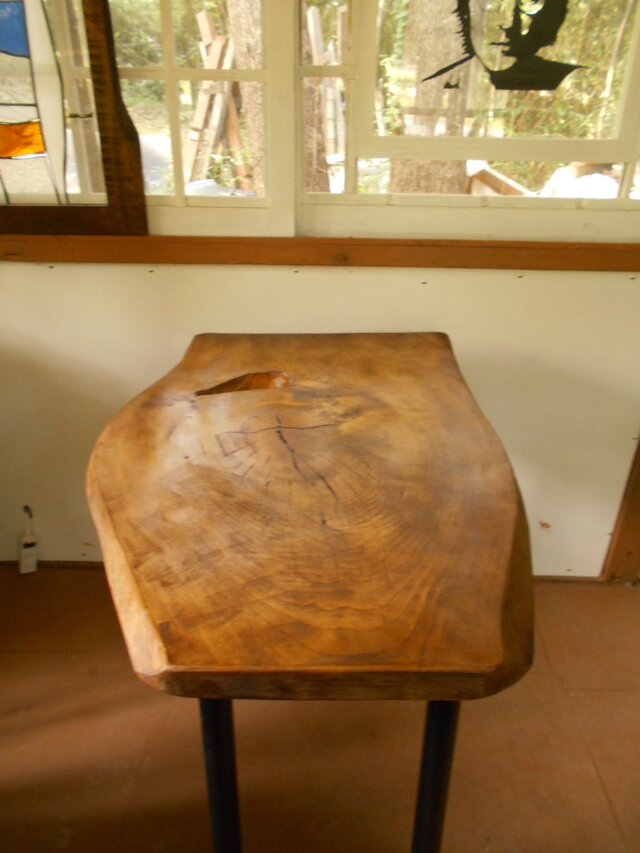 ひのきアイアンテーブルイスセット12-16 ひのきアイアンテーブルイスセット12-16 机・テーブル