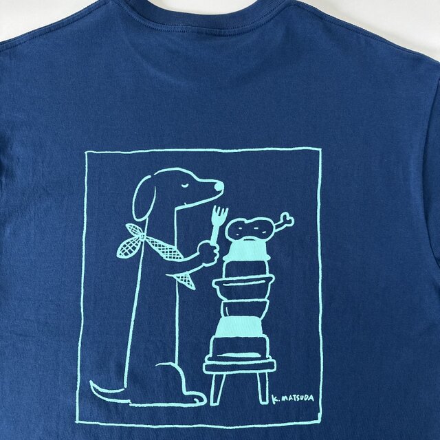 ユニセックス】コラボプリント リラックスフィットTシャツ 5色展開
