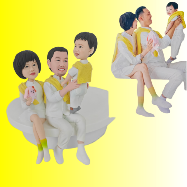 人形作り 自分の人形を作る 家族 プレゼント|チーム 周年記念 団体 卒団記念品|大人数 部活 名入れギフト