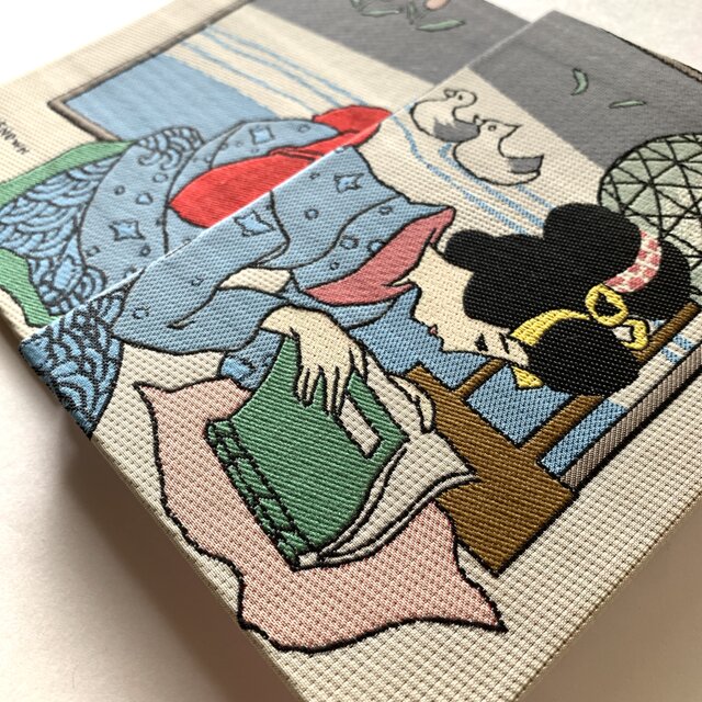 参考展示品】『桜さく島 見知らぬ世界』 竹久夢二御朱印帳 詩集 美人画