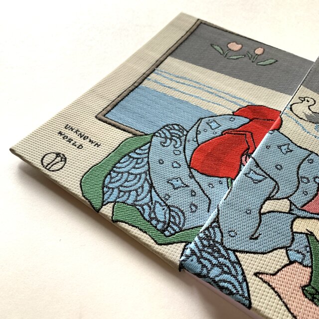 参考展示品】『桜さく島 見知らぬ世界』 竹久夢二御朱印帳 詩集 美人画