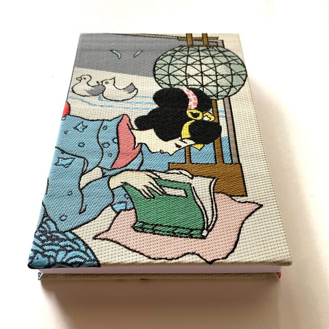 参考展示品】『桜さく島 見知らぬ世界』 竹久夢二御朱印帳 詩集 美人画