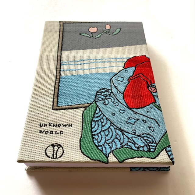 参考展示品】『桜さく島 見知らぬ世界』 竹久夢二御朱印帳 詩集 美人画