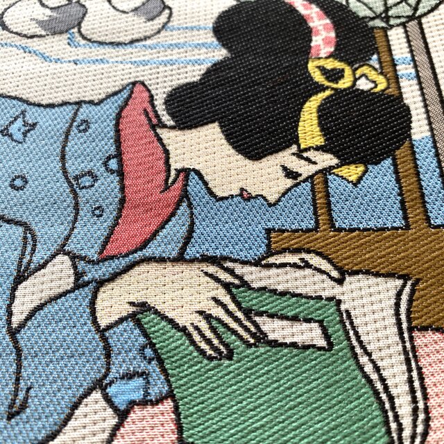 参考展示品】『桜さく島 見知らぬ世界』 竹久夢二御朱印帳 詩集 美人画