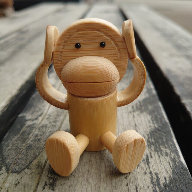 竹細工～かわいい三猿 | iichi 日々の暮らしを心地よくする