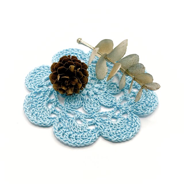 大人可愛い♡レースのドイリー❤︎（コースターにも） レース#ドイリー#コースターの通販 | iichi 日々の暮らしを心地よく