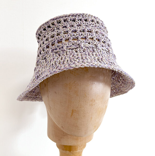 Summer hat （パープルストーン）
