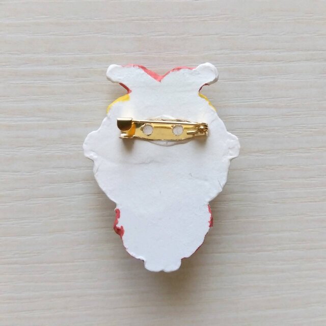 ピエロの立体ブローチ | iichi 日々の暮らしを心地よくする